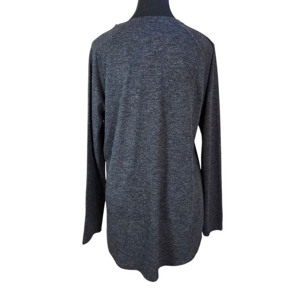 Roots Charcoal Long Sleeve Tee Size Med - Picture 3 of 6